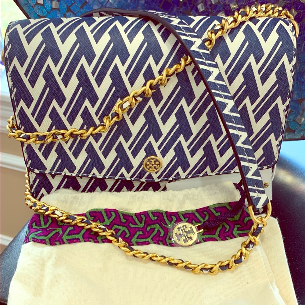 *SOLD* RARE Tory Burch Robinson Printed Bag
